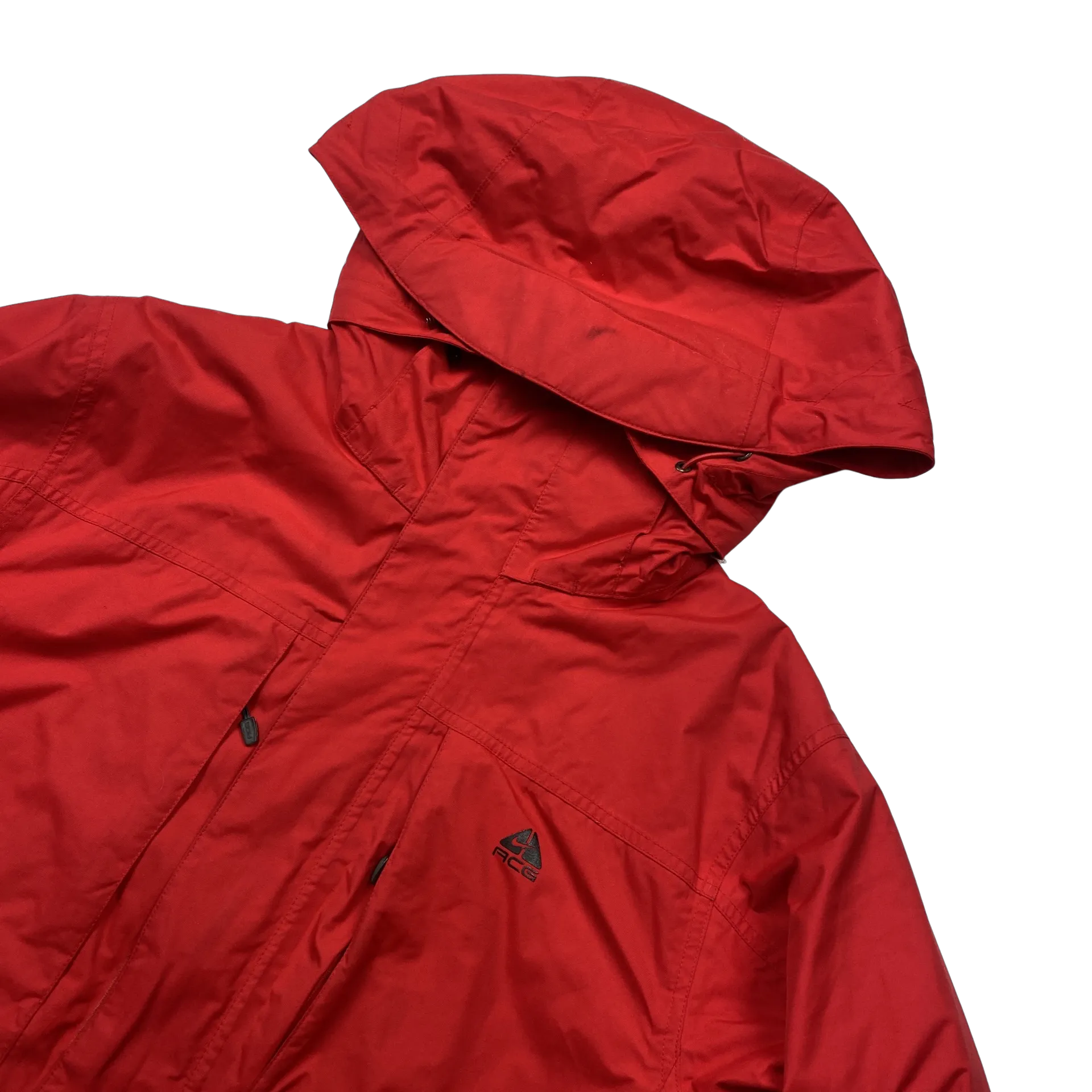 ACG Nike Red Parka Skiing Jacket - Large