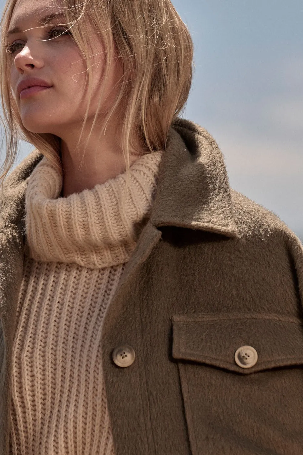 Brooklyn Shacket (Olive)