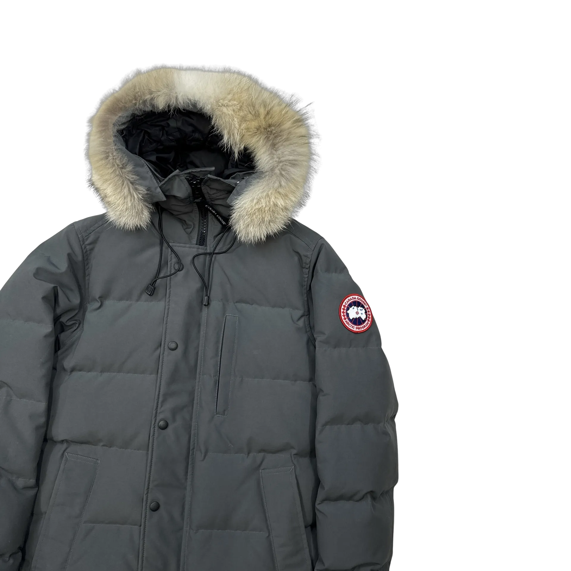 Canada Goose Grey Slate Carson Parka Jacket - Small