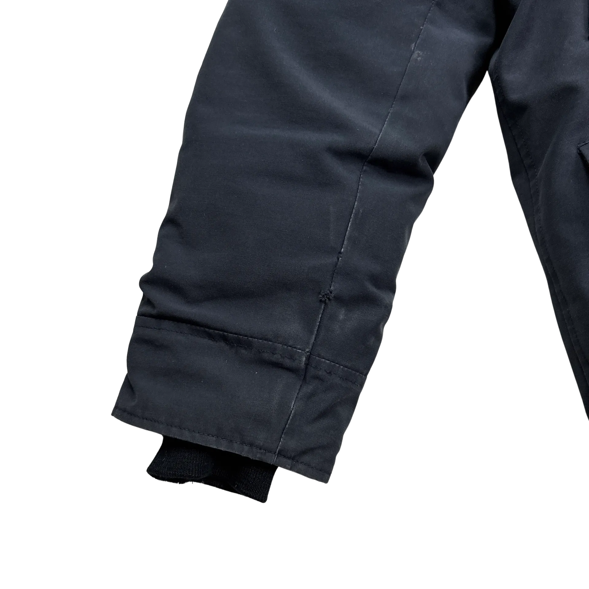 Canada Goose Navy Down Filled Parka Jacket - Large