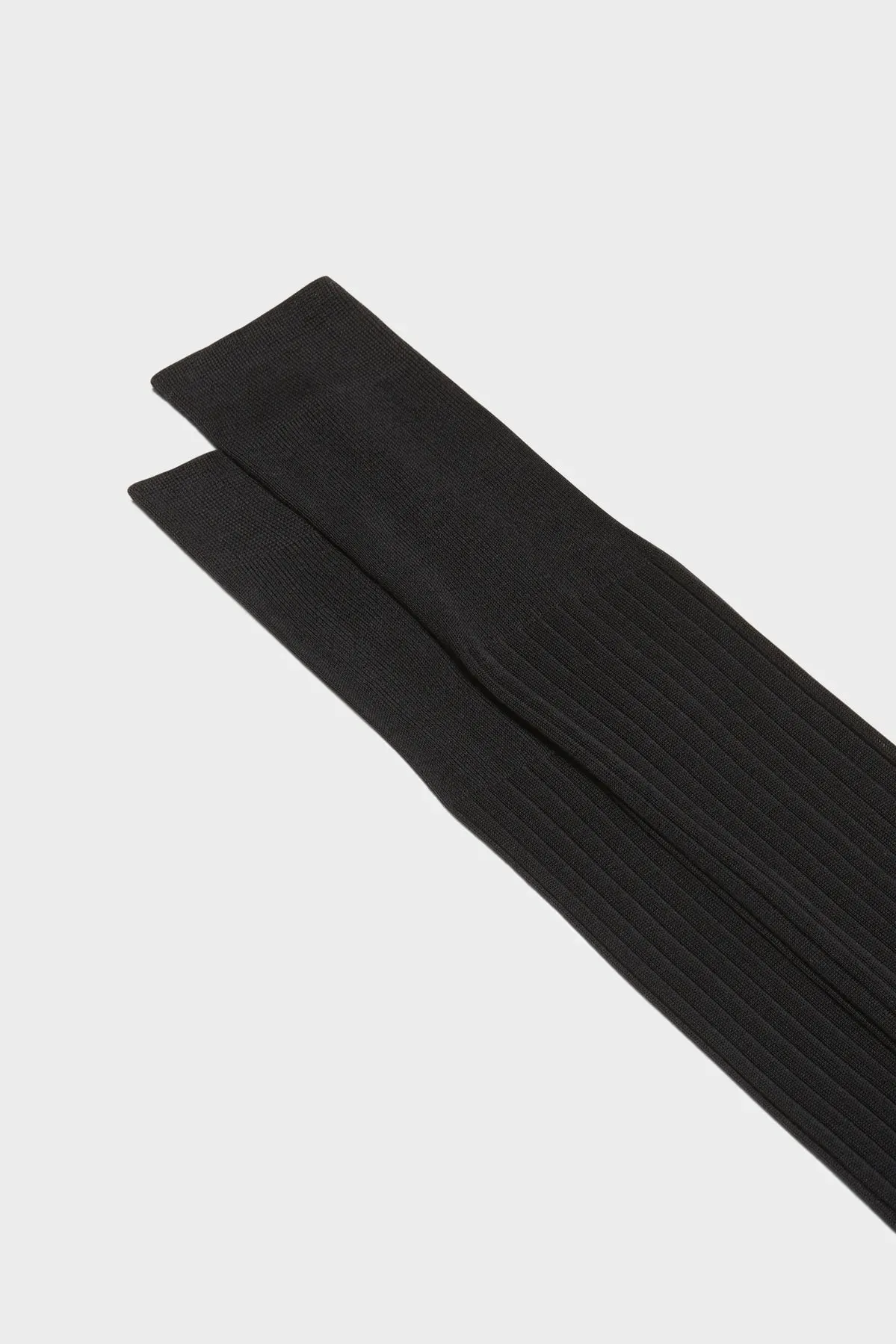Cesare 100% Cotton Ribbed Knit Socks