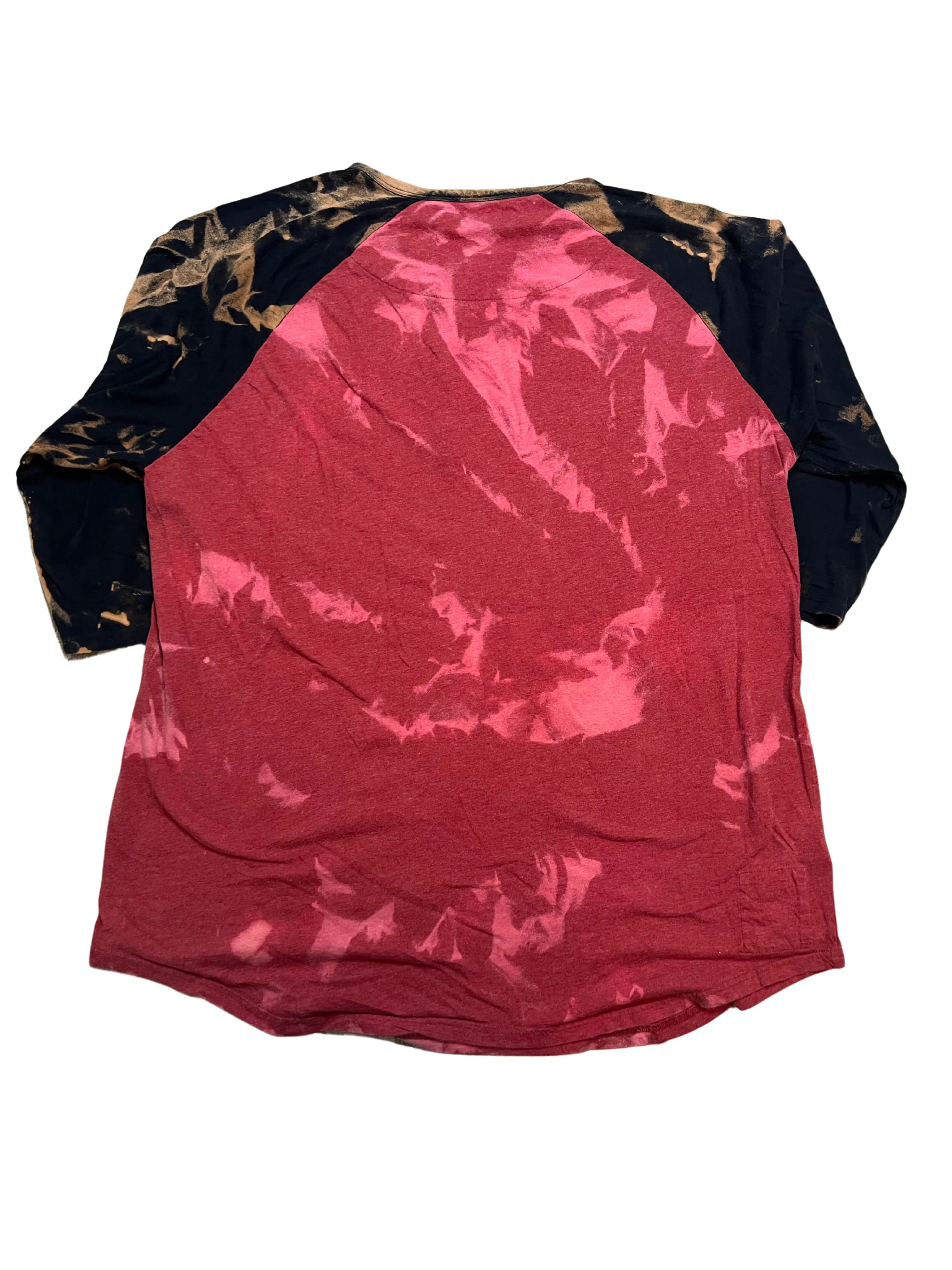 Chicago Bulls Bleached Henley Tee