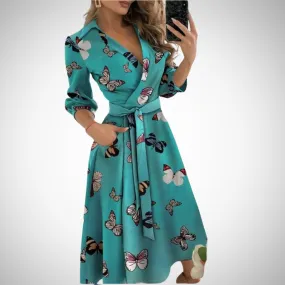 Chona Women's Elegant Wrap Dress