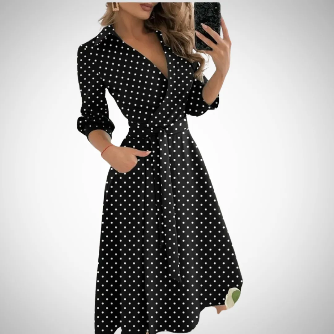 Chona Women's Elegant Wrap Dress