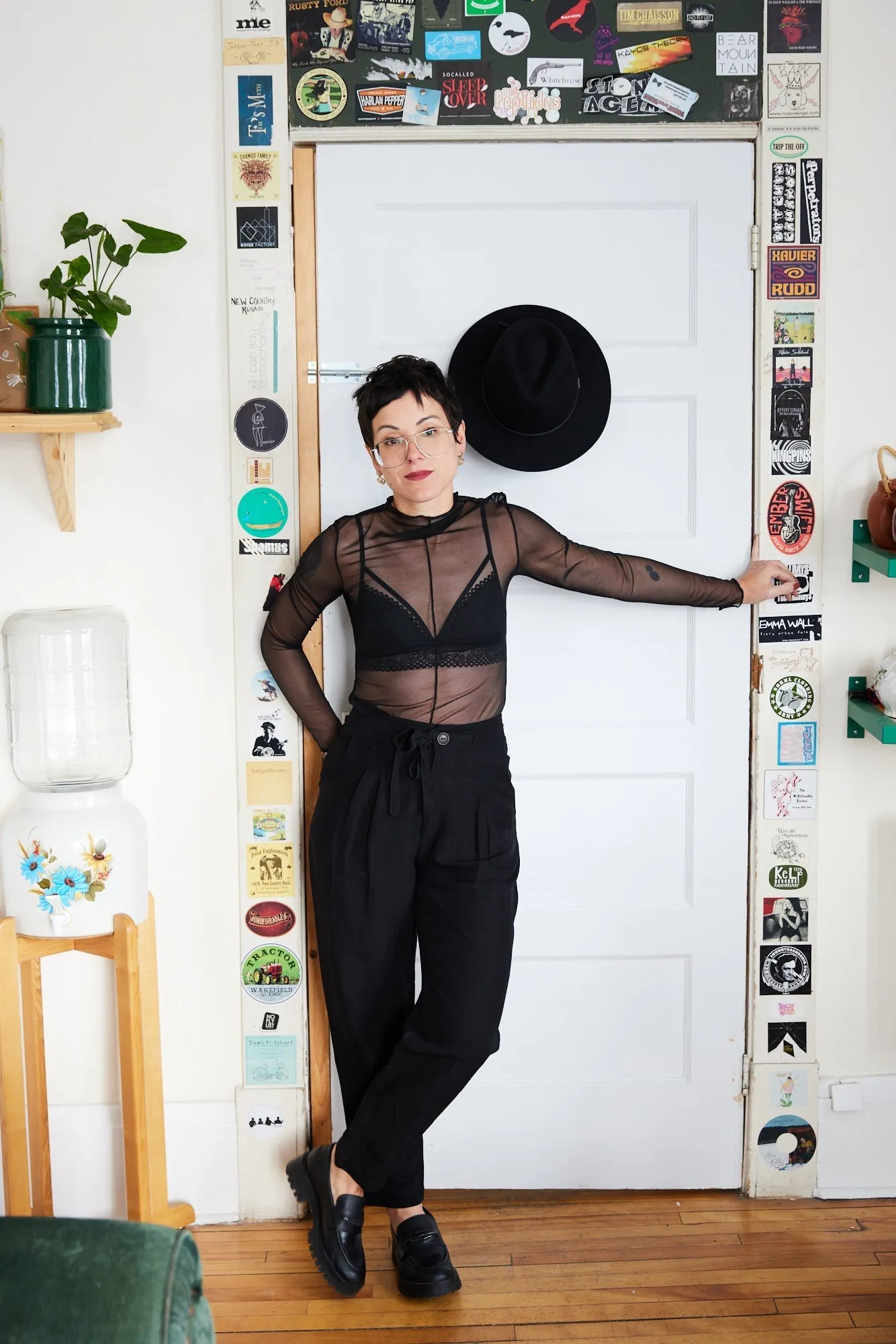 Eve Gravel Oduna Pants - Black (In Store)