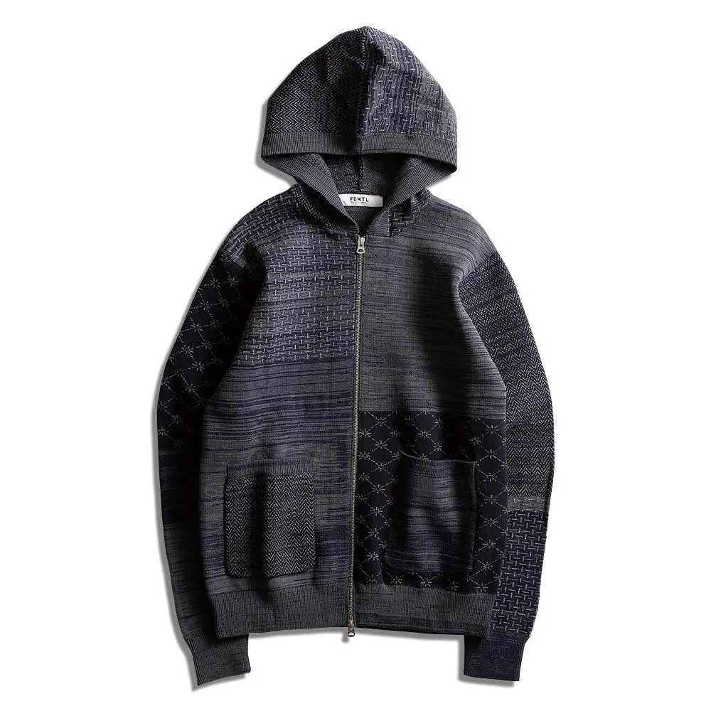 FDMTL - Navy Jog Patchwork Parka
