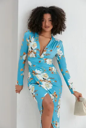 Forever Wrap Midi Dress
