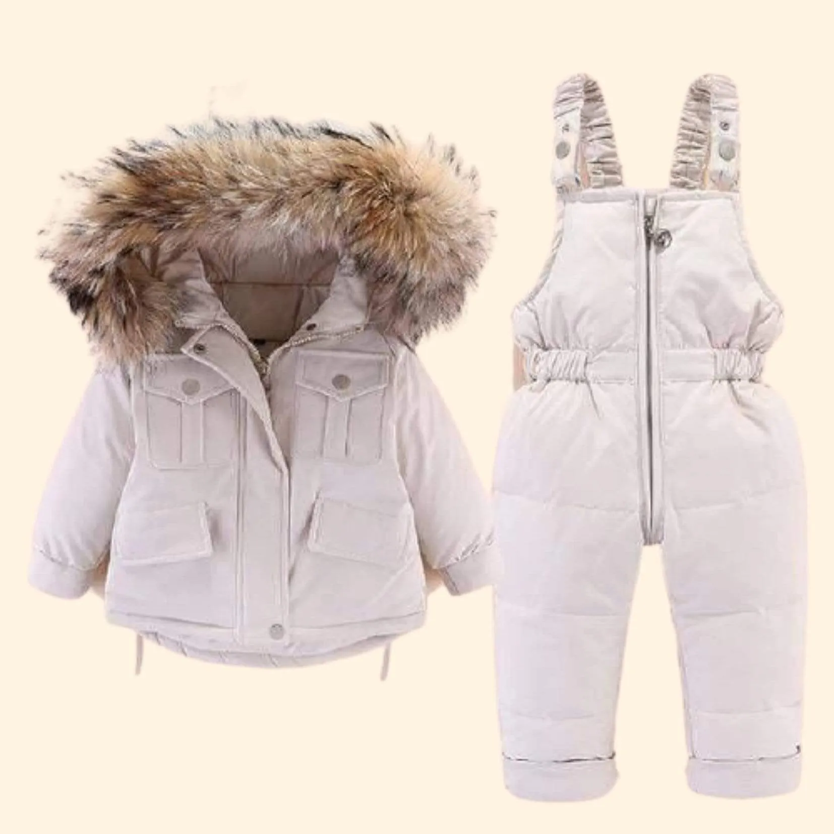 Kids Winter Jumpsuit Set