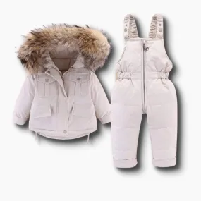 Kids Winter Jumpsuit Set