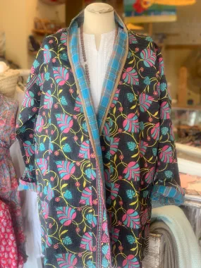 Kimono   Jacket Kantha textiles no 5 boho  jacket 🧥 no 11