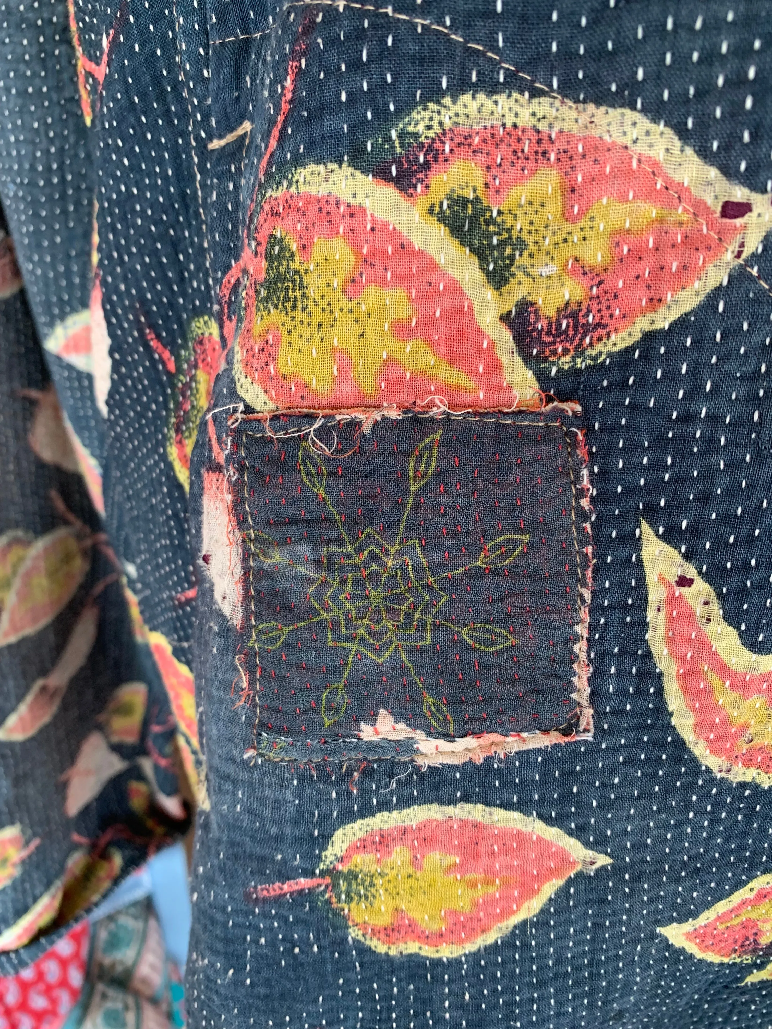 Kimono  Kantha textiles no 5 boho  jacket 🧥 no 11