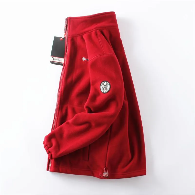 Men's Fleece Thickened Double-sided Polar Fleece Jacket 62936358YM