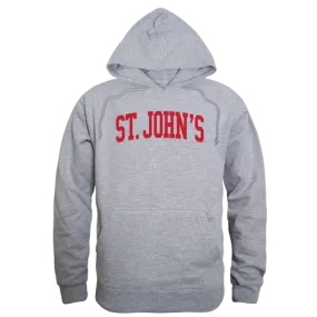 NCAA St JohnS University Hoodie Sweatshirt Gameday Fleece Pullover Heather Grey