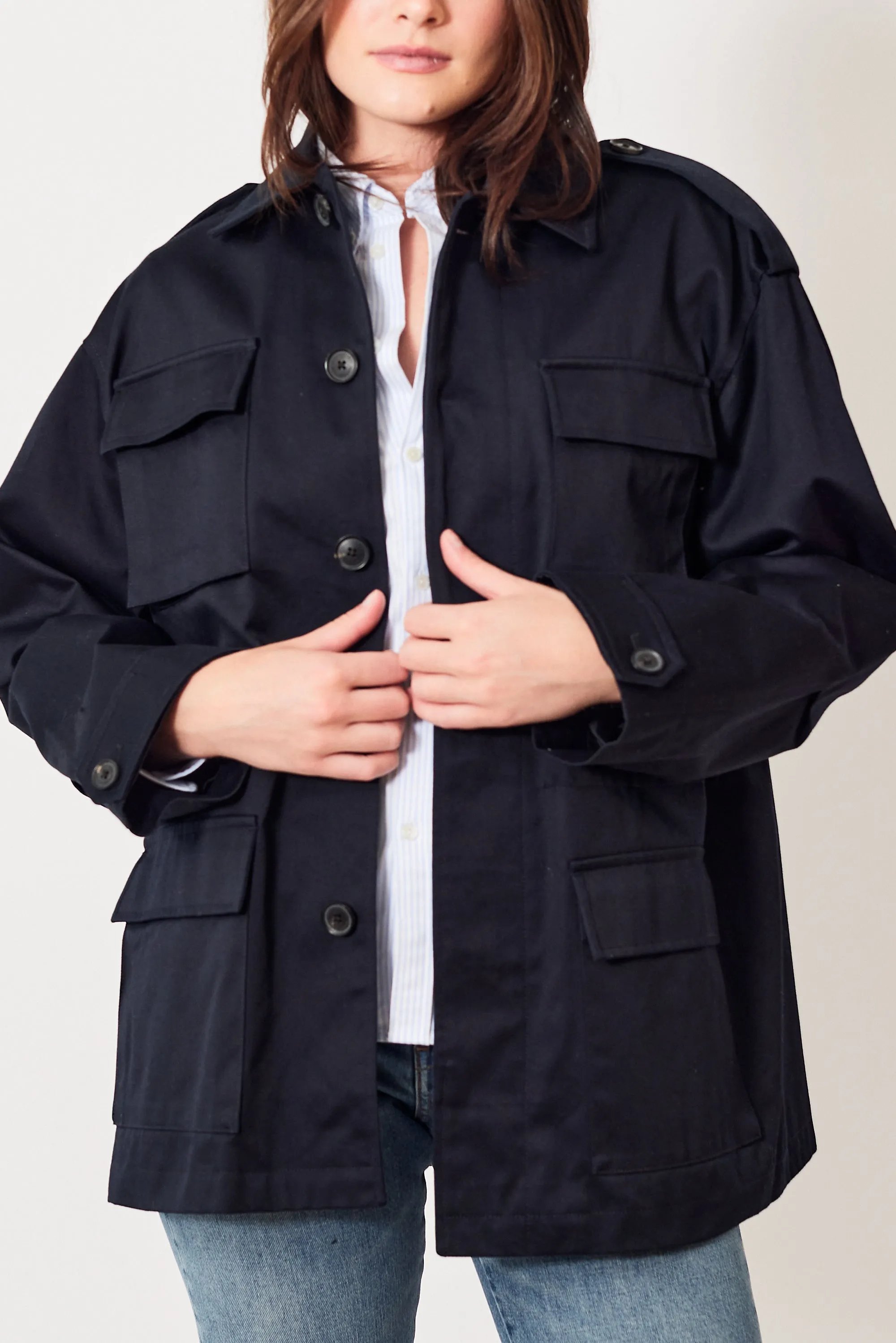 Nili Lotan Lorenzo Military Parka