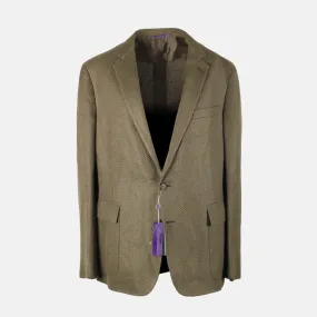 Olive Blazer made of Linen (EU 54)