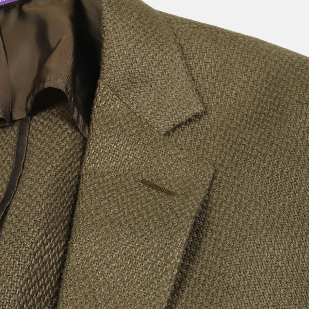 Olive Blazer made of Linen (EU 54)
