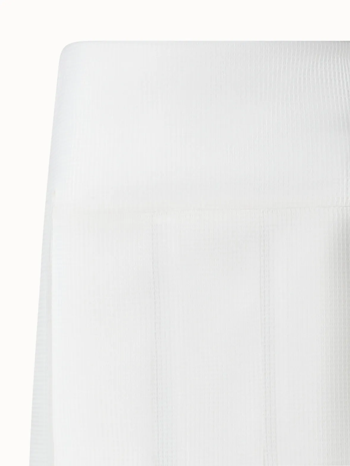 Pleated Midi Skirt in Lined Techno Grid