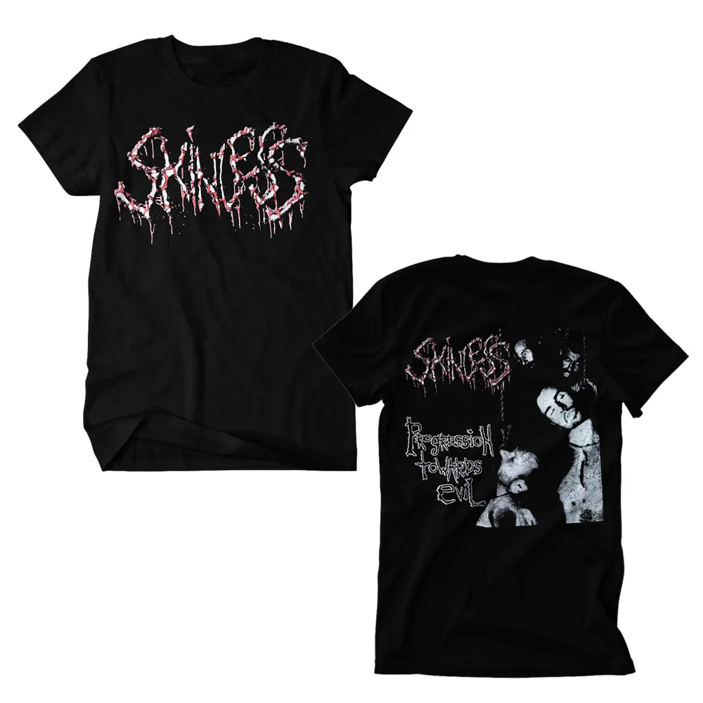 Progression Towards Evil Black T-Shirt