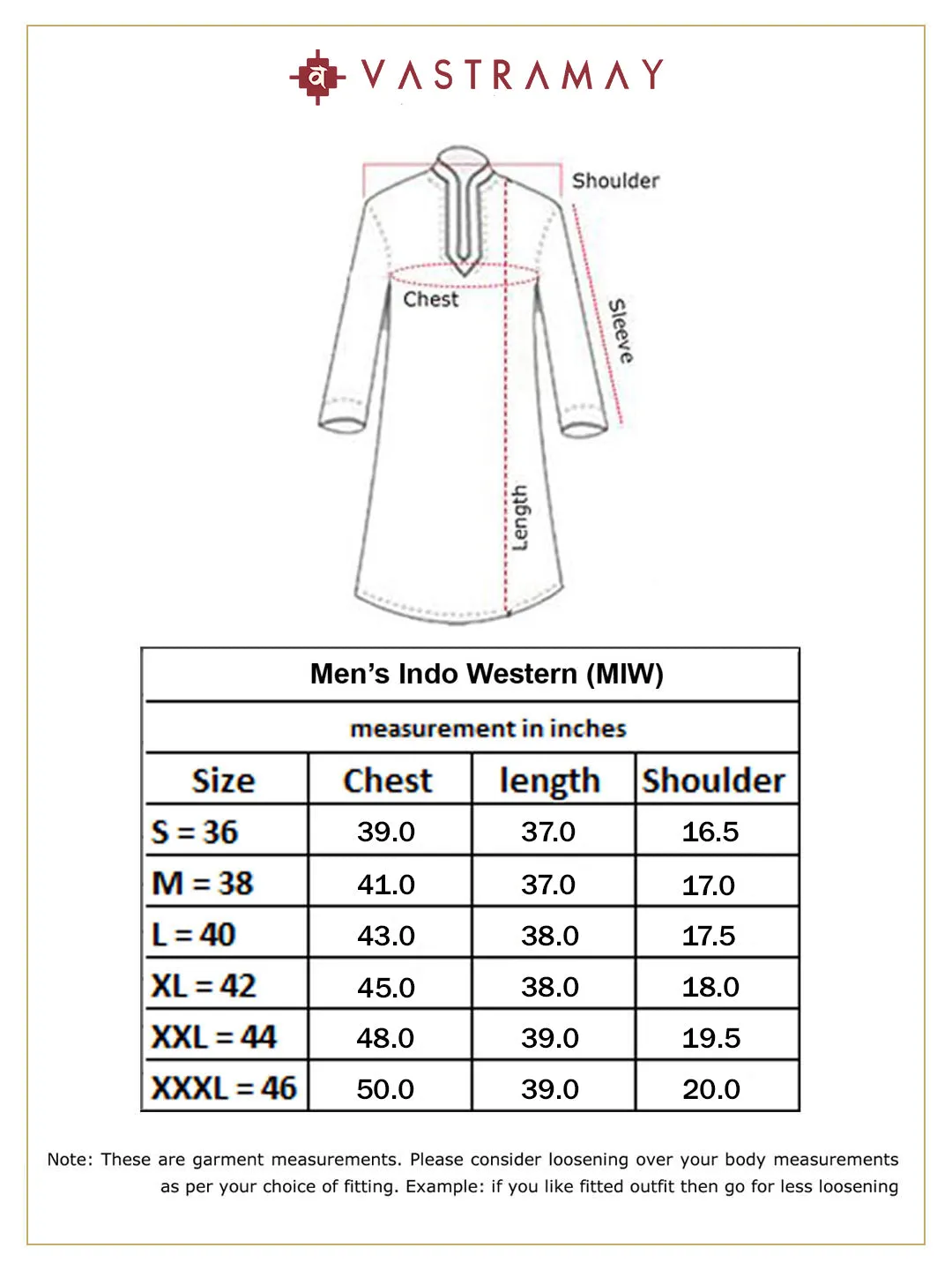 VASTRAMAY Beige Silk Blend Sherwani